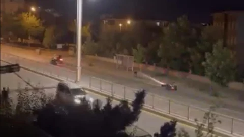 Elazığ'da Motosiklet Sürücüsüne Ceza Kesildi