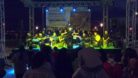Talas'ta Müzik Dolu Bir Akşam