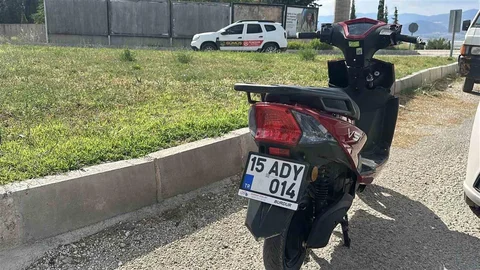 Burdur'da Motosiklet Kazası