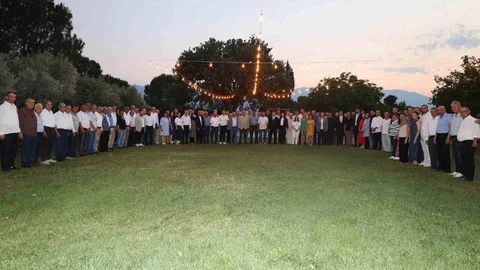 Karacasu Kaymakamı’na Veda Yemeği Düzenlendi