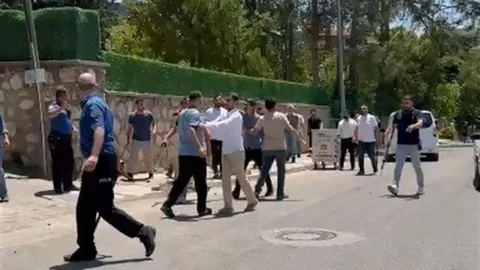 Adıyaman'da Kavga ve Biber Gazı Kullanımı