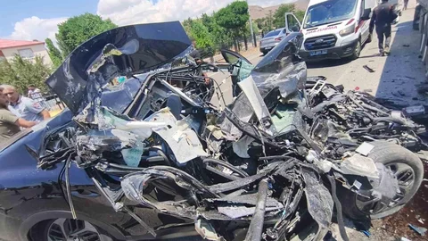 Bingöl'de Trafik Kazası