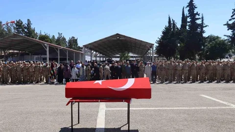 Kilis'te Jandarma Uzman Çavuş'un Töreni