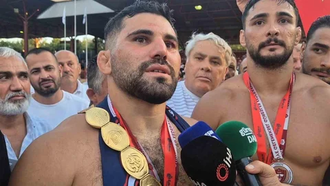 Kırkpınar'da Başpehlivan Erkan Taş Oldu