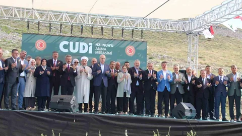 Şırnak'ta Hz. Nuh Anma Töreni Yapıldı