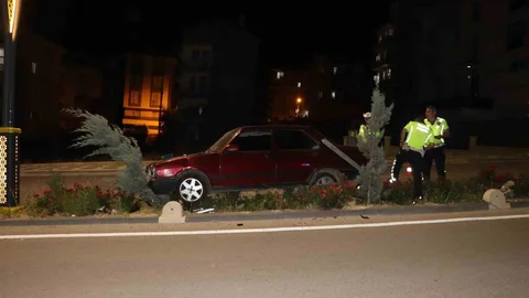 Karaman'da Trafik Kazası: 1 Yaralı