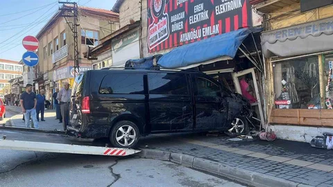Çorum'da Minibüs Kazası