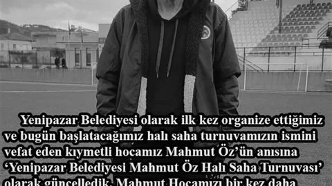 Yenipazar'da Halı Saha Turnuvası Düzenlendi