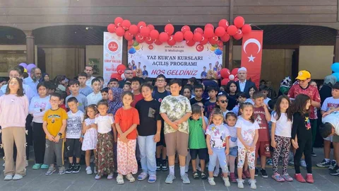 Sinop'ta Yaz Kur'an Kursları Başladı