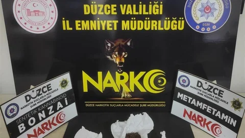 Düzce'de Uyuşturucu Operasyonu Gerçekleştirildi