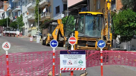 Bozdoğan'da Doğalgaz Altyapı Çalışmaları Başladı