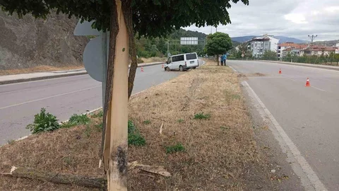 Amasya'da Minibüs Kazası