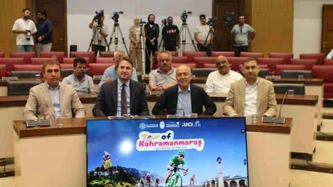 Kahramanmaraş'ta Uluslararası Bisiklet Şampiyonası