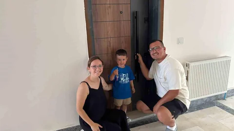 Babaeski'de TOKİ Konutları Teslim Edildi
