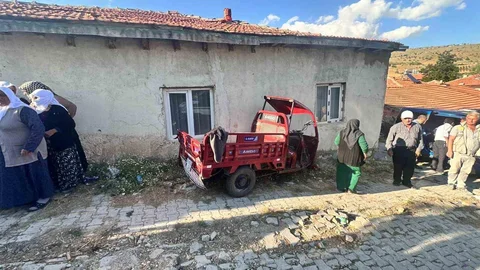 Yozgat'ta Elektrikli Motosiklet Kazası