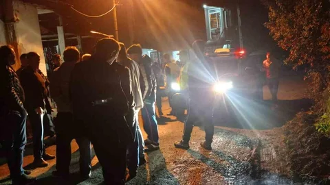 Giresun'da Patlama Sesi Paniğe Yol Açtı
