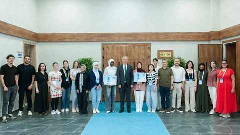 Erzincan'da Uluslararası Öğrenciler Türkçe Öğreniyor