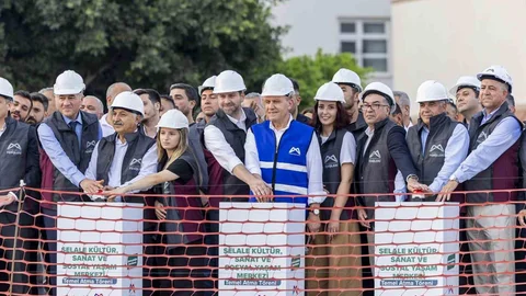 Tarsus'ta Kültür ve Sanat Merkezi Temeli Atıldı