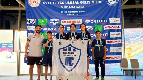 Giresun'da Yüzücülerden Başarı Haberi