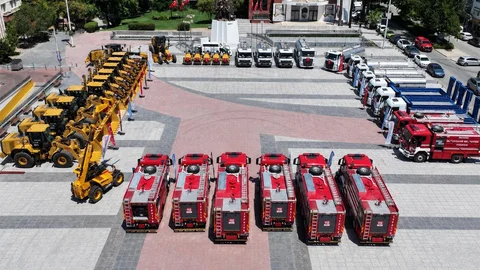 Manisa Büyükşehir Belediyesi, 37 Yeni Araç Satın Aldı
