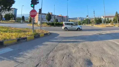 Karabük'te Kırmızı Işık İhlali