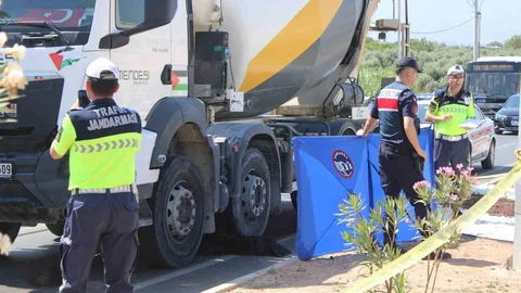 Aydın'da Beton Mikserinin Çarpmasıyla Bir Kadın Hayatını Kaybetti