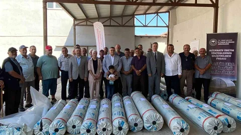 Sinop'ta Çiftçilere Sera Desteği
