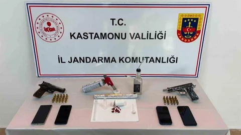 Kastamonu'da Uyuşturucu Operasyonu