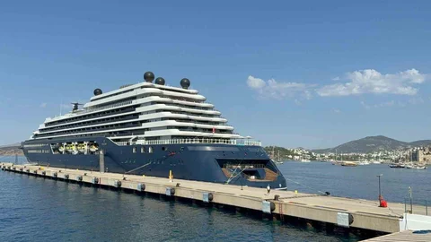 Bodrum'da Ultra Lüks Kruvaziyer Geliyor