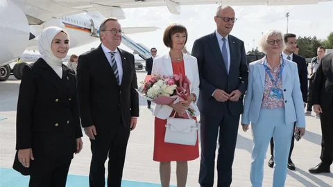 Almanya ve Danimarka Liderleri Ankara'da