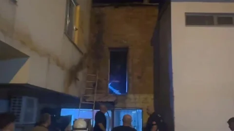 Kovancılarda Restoran Bacasında Yangın Çıktı