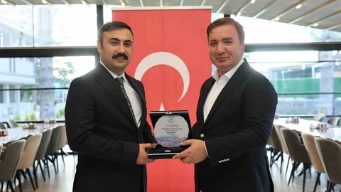 Erzincan'da Başsavcı Değerli'ye Veda Töreni
