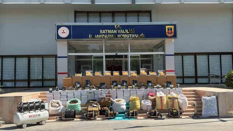 Batman'da Kaçakçılık Operasyonu