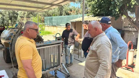 Manisa'da Zirai Mücadele Test İstasyonu