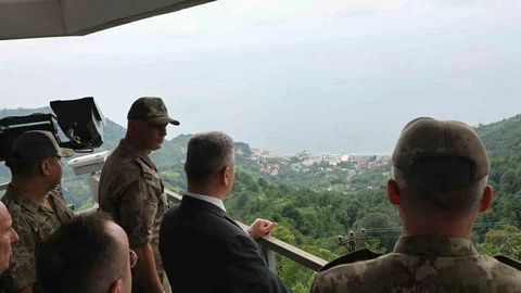 Artvin'de Sınır Denetimi Gerçekleşti
