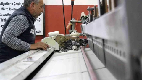 Denizli'de İhram Üretimi Devam Ediyor