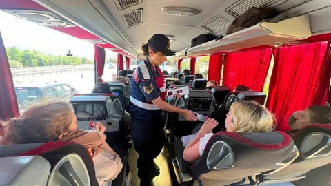 Bilecik’te Jandarma Kontrolü