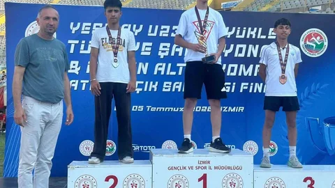 Aydınlı Atlet Şirin Türkiye İkincisi Oldu