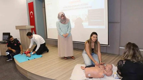 Aydın'da İlk Yardım Eğitimi Gerçekleştirildi