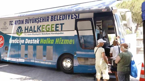 Güzelçamlı’da Mobil Halk Ege Et Hizmeti