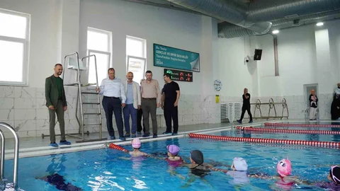 İznik'te Yaz Yüzme Kursları Başladı