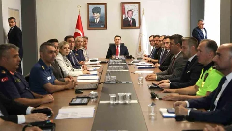 Kütahya'da Güvenlik Zirvesi Toplantısı Yapıldı