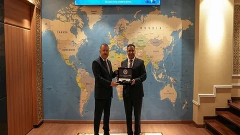 Karabük'te Üniversiteler Arasında İş Birliği Görüşmesi