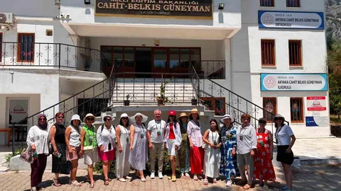 Muğla'da Kazakistanlı Öğretmenler Ağırlanıyor