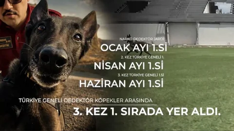 Osmaniye'de Narkotik Köpeği Jardi Zirvede