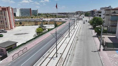 Konya'da Tramvay Hattı Gelişiyor