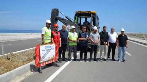 Türkeli Çevre Yolu Aydınlatma Projesi Başladı
