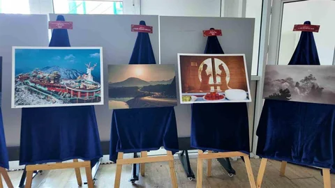 Fethiye'de Yoğun İlgiyle Açılan Sergi