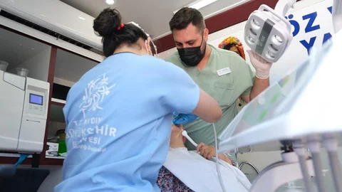 Mobil Diş Klinikleri Aydın'da Hizmet Verdi