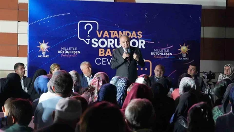 Düzce'de Mahalle Toplantısı Yapıldı